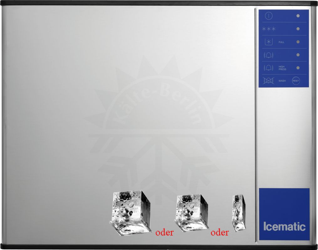 Bild 1: Icematic Eiswürfelmaschine M-Serie M302