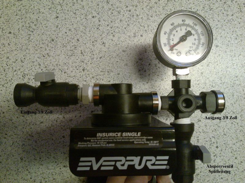 Bild 2: Scotsman Wasserfilter Insurice 2000 Single