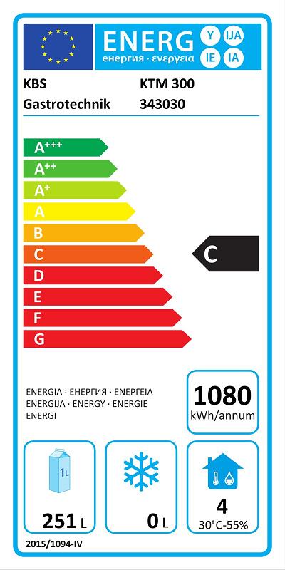 Bild 2: KBS KTM 300 Kühltisch mit 3 Türen
