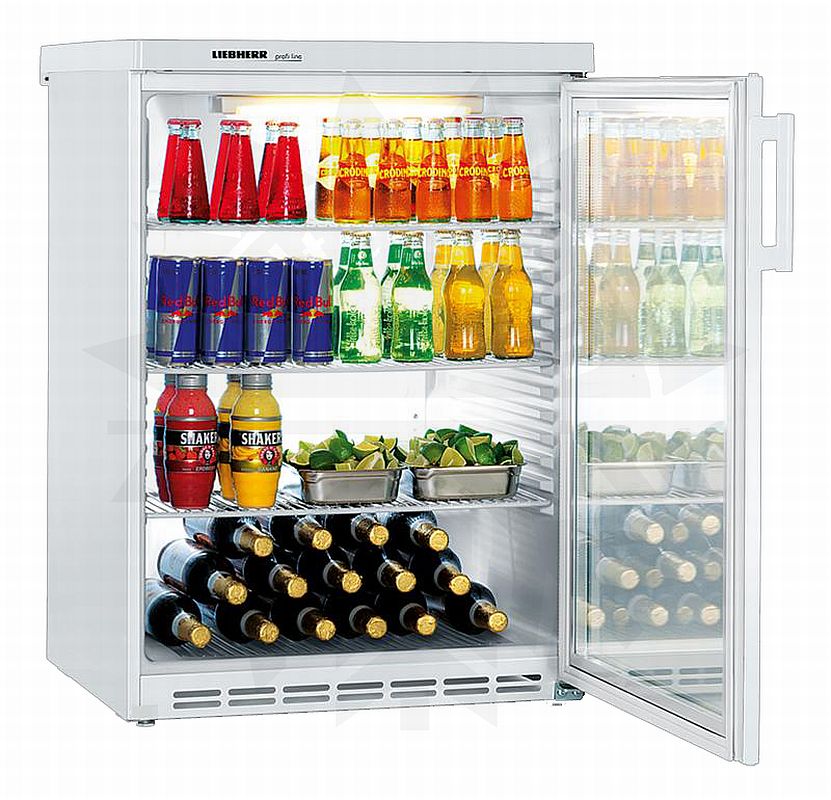 Bild 1: KBS Flaschenkühlschrank FKU 1802 (Glas)