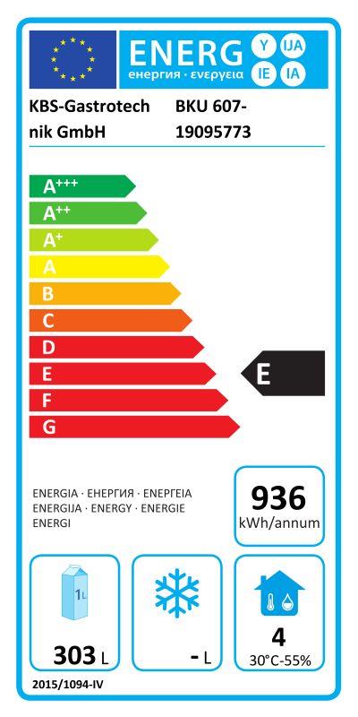 Bild 3: KBS Bäckereikühlschrank BKU 607