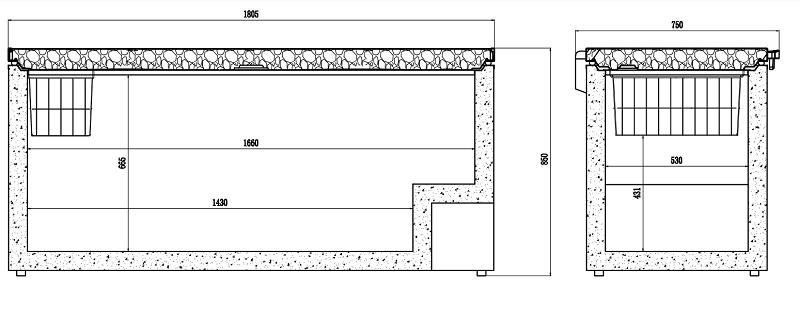 Bild 3: KBS Tiefkühltruhe KBS 67