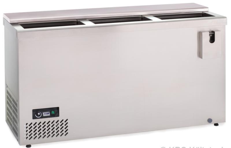 Bild 1: KBS AL 150 CNS Flaschenkühltruhe