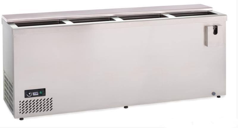 Bild 1: KBS AL 200 CNS Flaschenkühltruhe