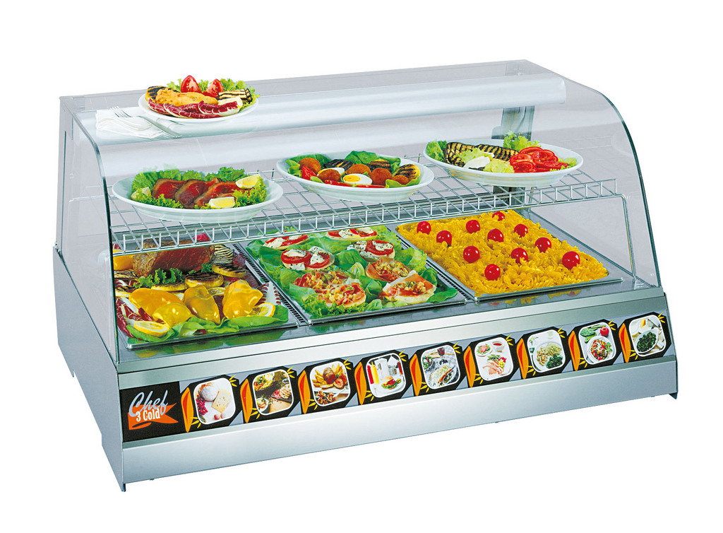 Bild 1: KBS Aufsatzkühlvitrine Chef Cold 3