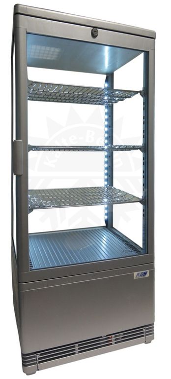Bild 1: KBS Tischkühlvitrine RT-78 LED Silber