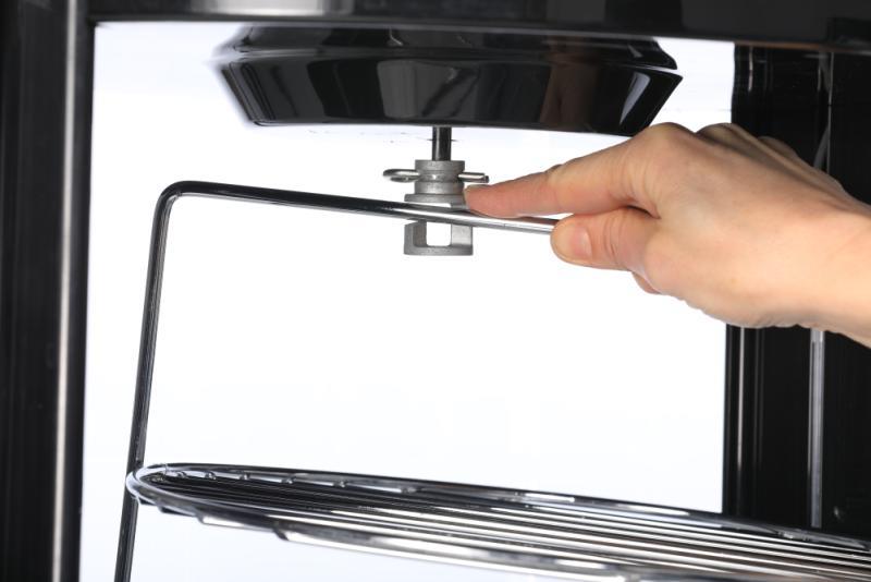 Bild 6: KBS Aufsatz-Kühlvitrine Rondo mit 4 Etagen