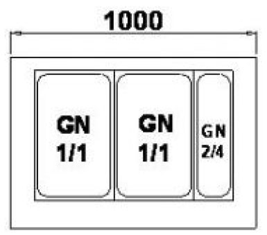 Bild 5: KBS Bain Marie Gastroline 1011