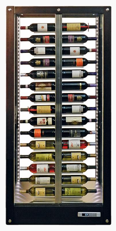 Bild 1: KBS CV180 Cornice Wein-Glaskühlvitrine