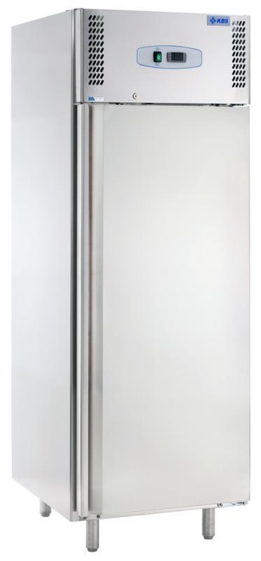 Bild 1: KBS Edelstahl Gewerbetiefkühlschrank TKU 738 ECO