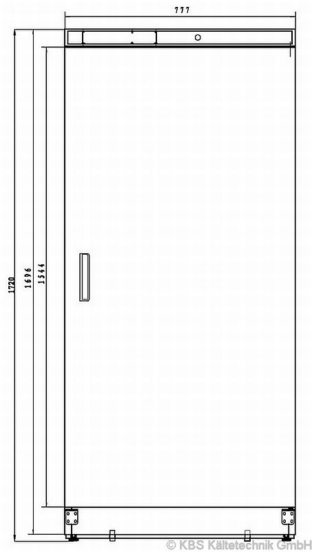Bild 7: KBS Gewerbetiefkühlschrank KBS 502 TK