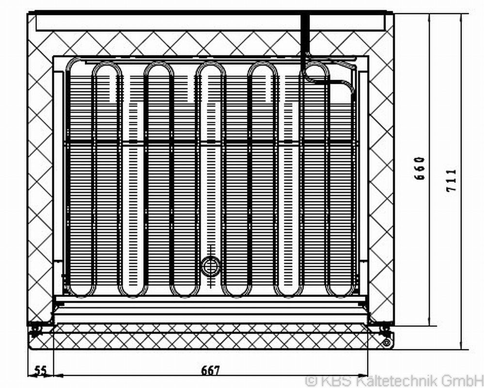 Bild 8: KBS Gewerbetiefkühlschrank KBS 502 TK