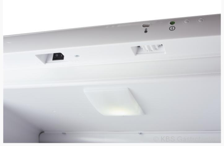 Bild 4: KBS Kühlschrank mit Glastür CD 350 schwarz