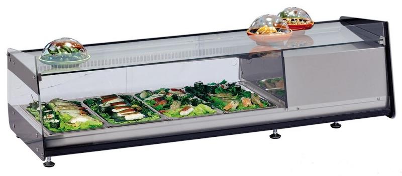 Bild 1: KBS Kühlaufsatz Sushi 6 D GN1-3