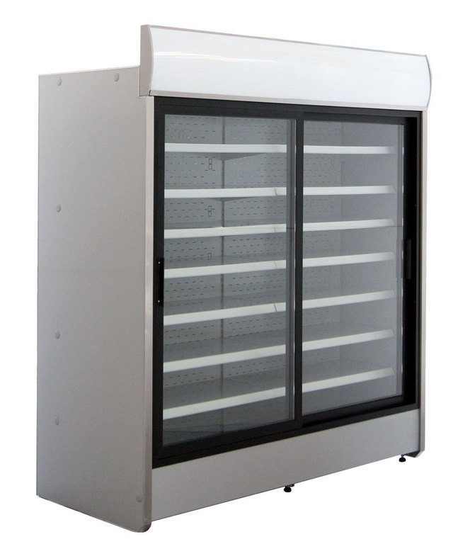 Bild 1: KBS Kühlregal mit Schiebetüren King 250