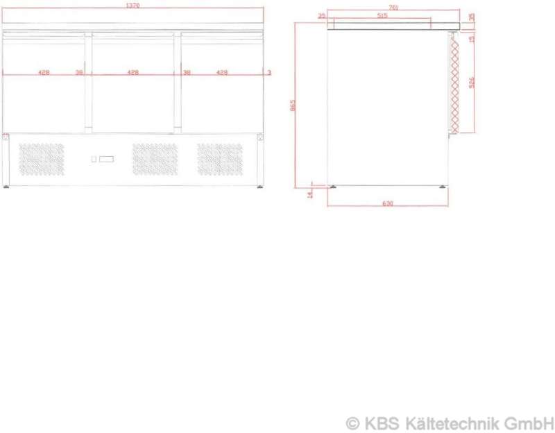 Bild 6: KBS Kühltisch KTM 302