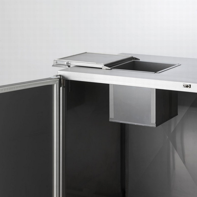 Bild 1: KBS Nassmüllkühler Konfiskatkühler Einfülltrichter