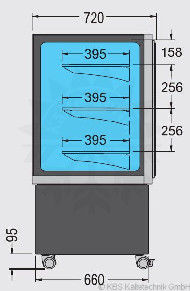 Bild 3: KBS Panoramavitrine Karina 187