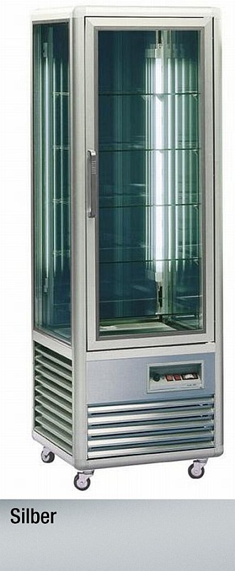 Bild 1: KBS Panoramavitrine Snelle 350 Q Praline Silber