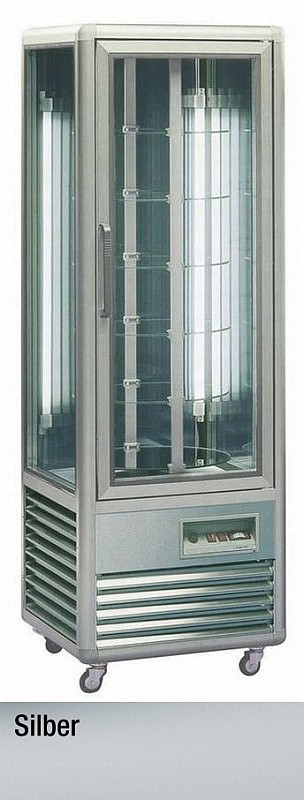 Bild 1: KBS Panoramavitrine Snelle 350 R Silber