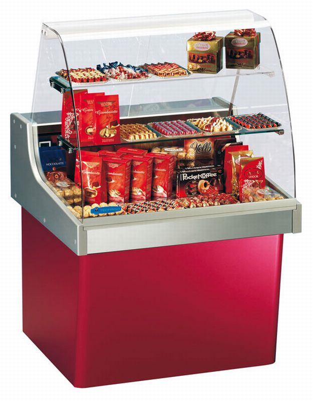 Bild 1: KBS Präsentationstheke Focus 80