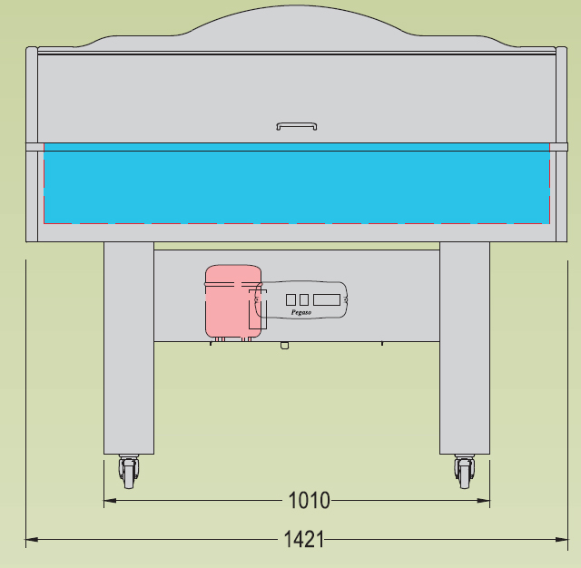 Bild 2: KBS Salatbar Pegaso