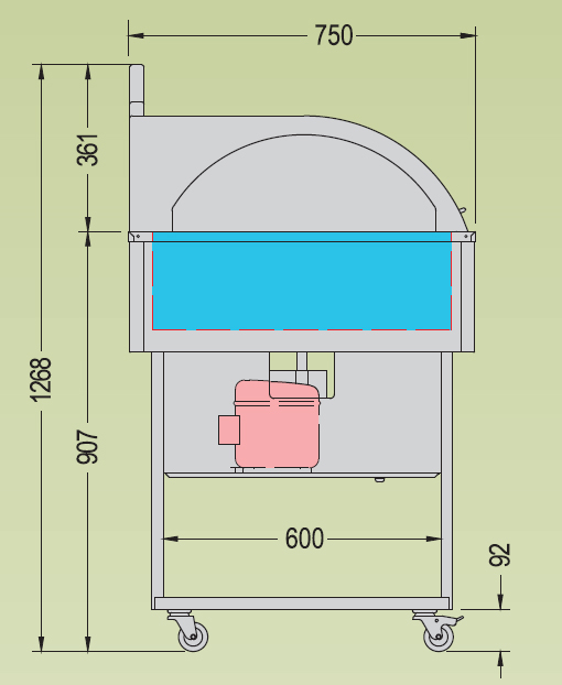 Bild 3: KBS Salatbar Pegaso