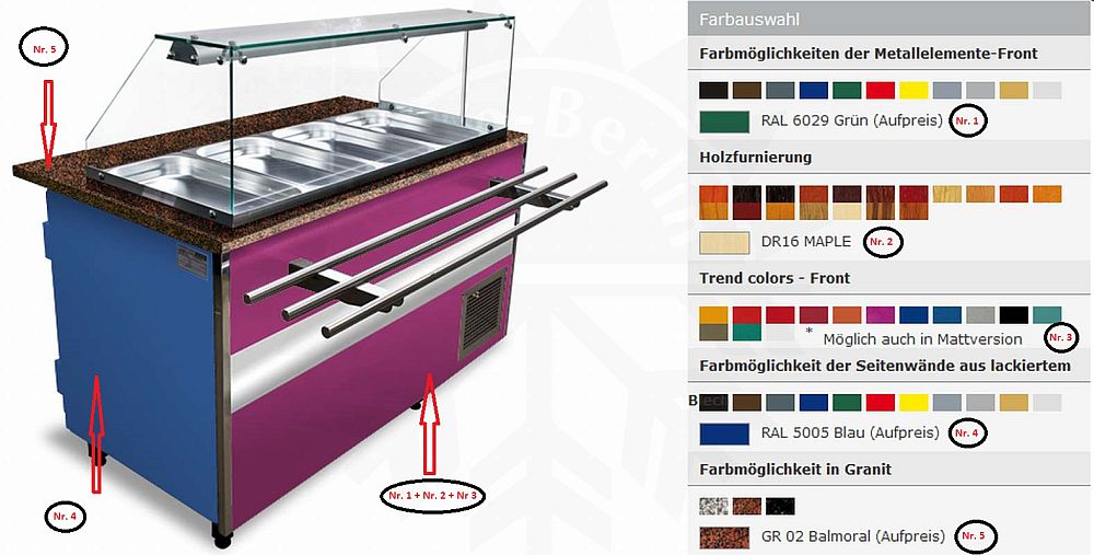 Bild 4: KBS Salatbar Gastroline 2511