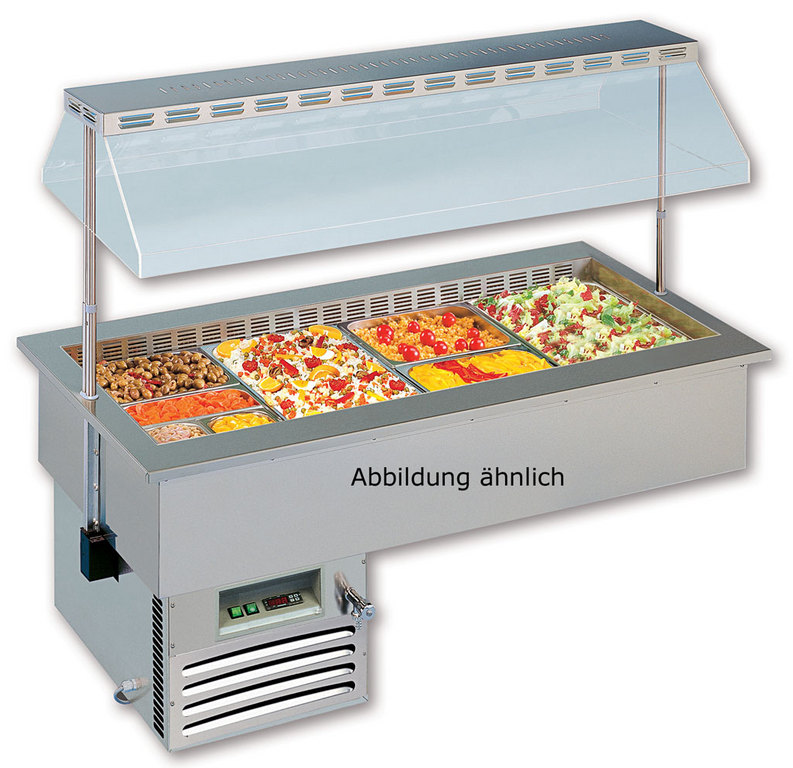 Bild 1: KBS Umluft Einbaukühlwanne Sinfonia GN 6/1 U