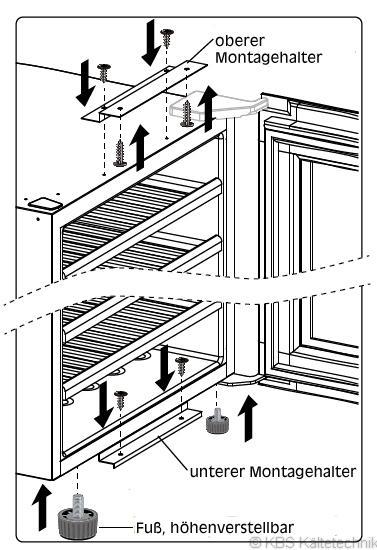 Bild 5: KBS Weinklimaschrank Einbau-Weinkühlschrank Vino 142