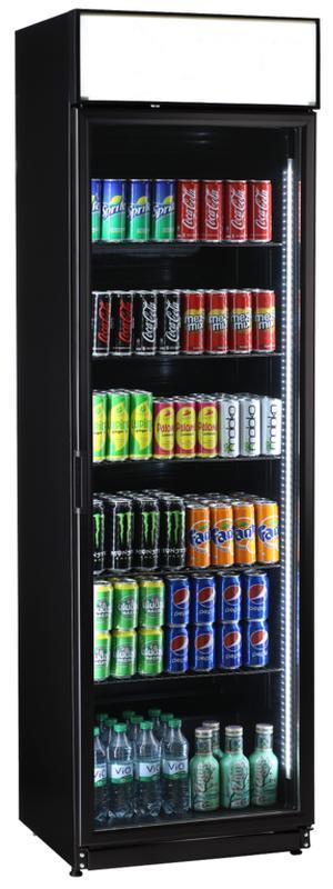 Bild 1: KBS Glastür-Kühlschrank FLK-365