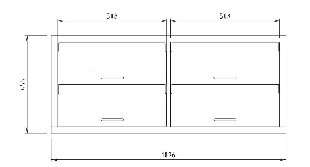 Bild 1: KBS Aufsatzkühlvitrine VES 214 Selbstbedienungsklappen