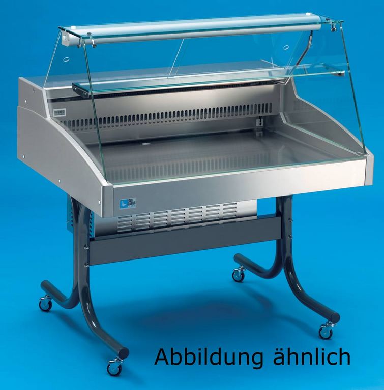 Bild 1: KBS Aufsatzkühlvitrine Fahrgestell für Super 125, 125 C Deliciou