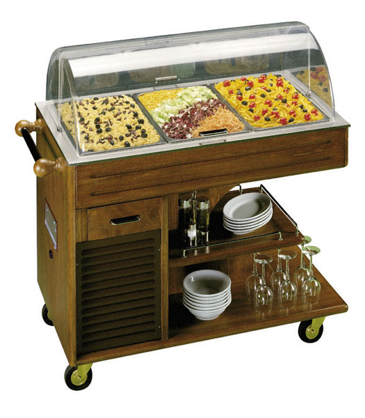 Bild 1: KBS Servierkühlvitrine Carrelino 3