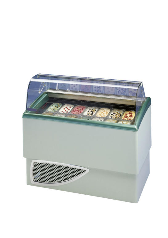 Bild 1: KBS Speiseeisvitrine Carisma 6+6