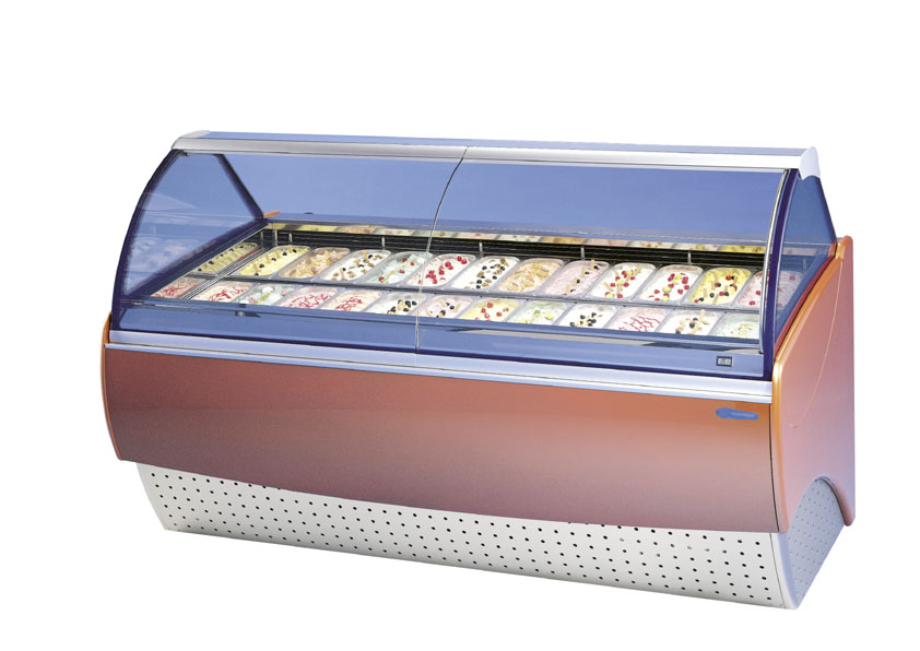 Bild 1: KBS Speiseeistheke Speiseeisvitrine Gran Gala 12