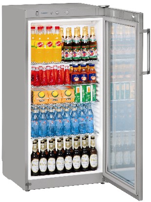 Bild 1: KBS Getränkekühlschrank Flaschenkühlschrank Liebherr FKvsl 2612