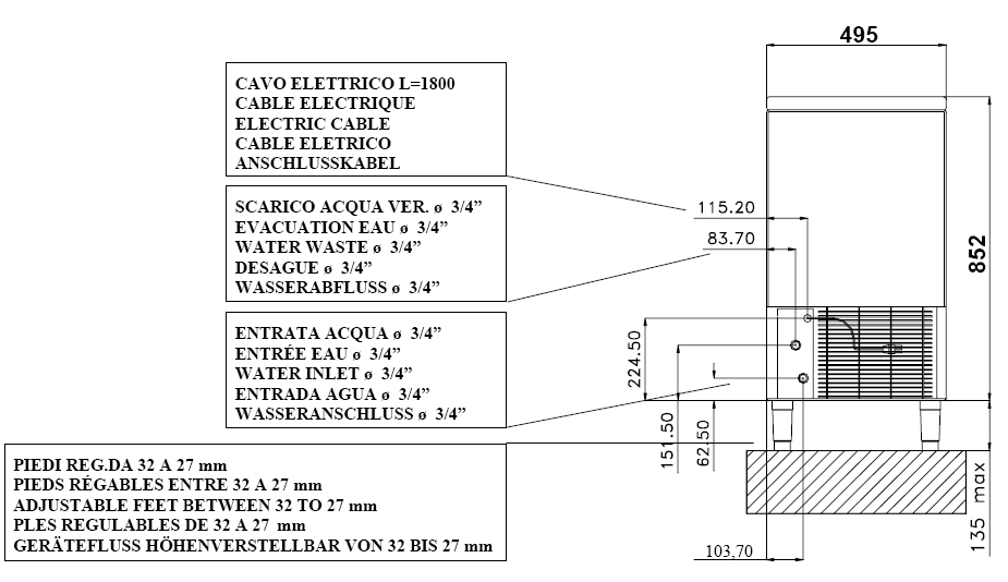 Bild 2: KBS Eisbereiter Eiswürfelbereiter Joy 719 W