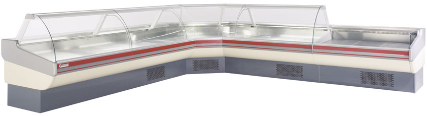 Bild 1: KBS Kühltheke Eros Fvbt Tvce 1500 mit Aggregat