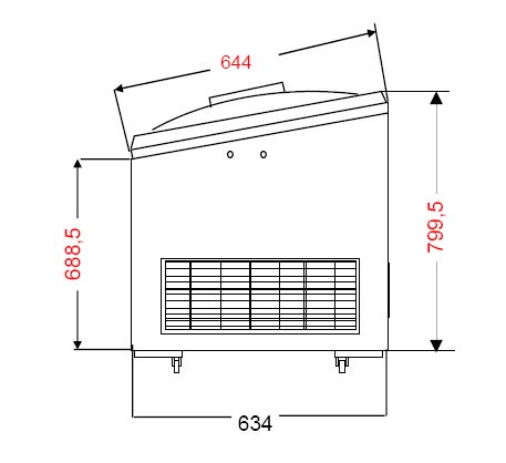 Bild 3: KBS Tiefkühltruhe D 201