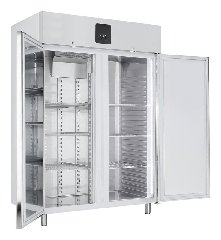Bild 1: KBS Edelstahl Kühlschrank KU 1422