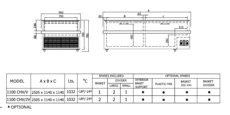 Bild 7: KBS Snow 25 Tiefkühltruhe für Eis und Tiefkühlprodukte
