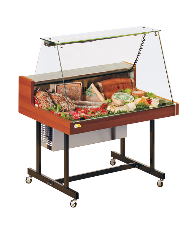 Bild 1: KBS Aufsatzkühlvitrine Slim 1900