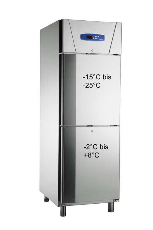 Bild 1: KBS Kühlschrank Gewerbekühlschrank KU 712 2T TK-K TW