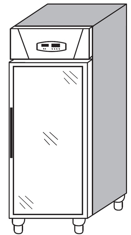 Bild 1: KBS Tiefkühlschrank TKU 712 G