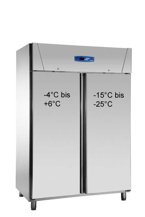 Bild 1: KBS Kühlschrank Gewerbekühlschrank KU 1412 K-TK Fisch TW