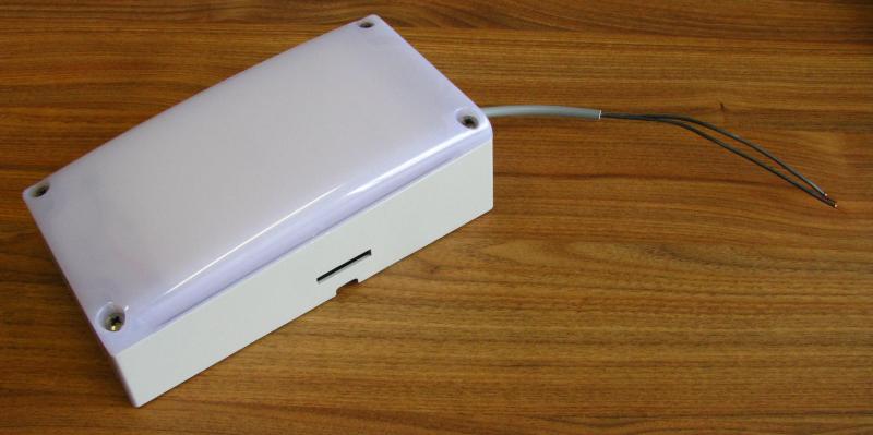 Bild 1: LED-Lampe mit Anschlusskabel  für Türstock