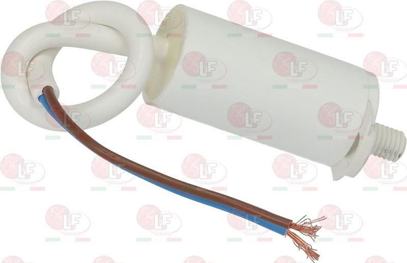 Bild 1: Kondensator mit Kabel 2mF