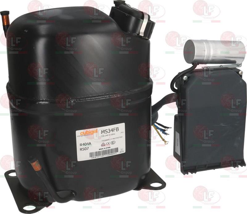 Bild 1: Verdichter Cubigel MS34FB LBP R404a