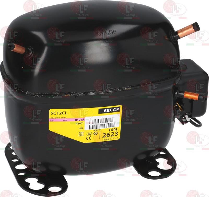 Bild 1: Kompressor Secop SC12CL LBP R404a